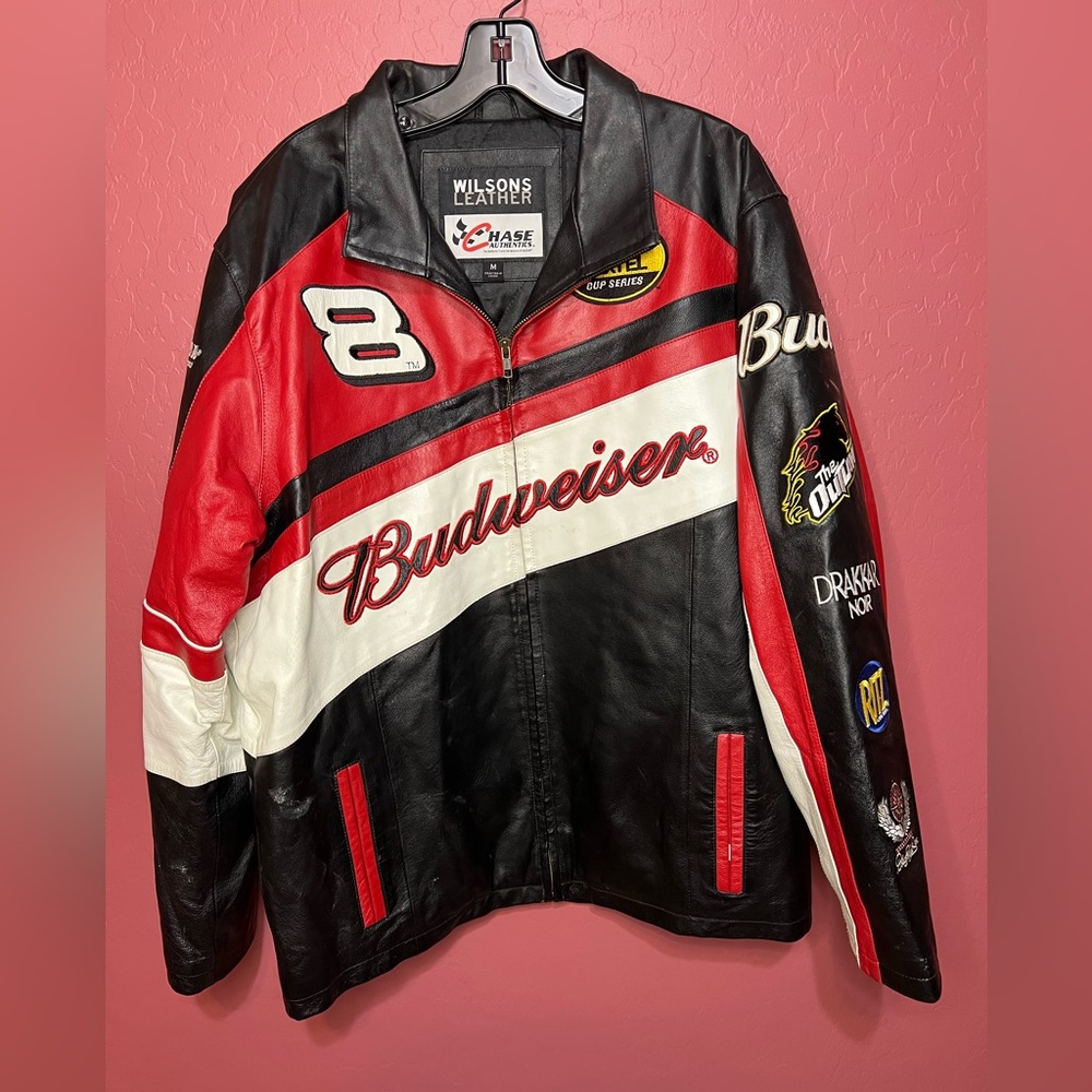 Dale Earnhardt Jr leather jacket